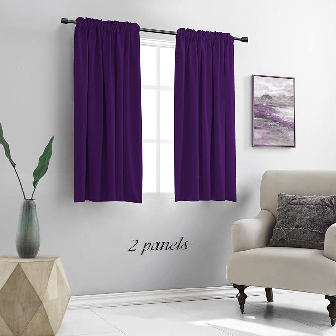 48 Inch Length Short Curtains for Kitchen - Image 2