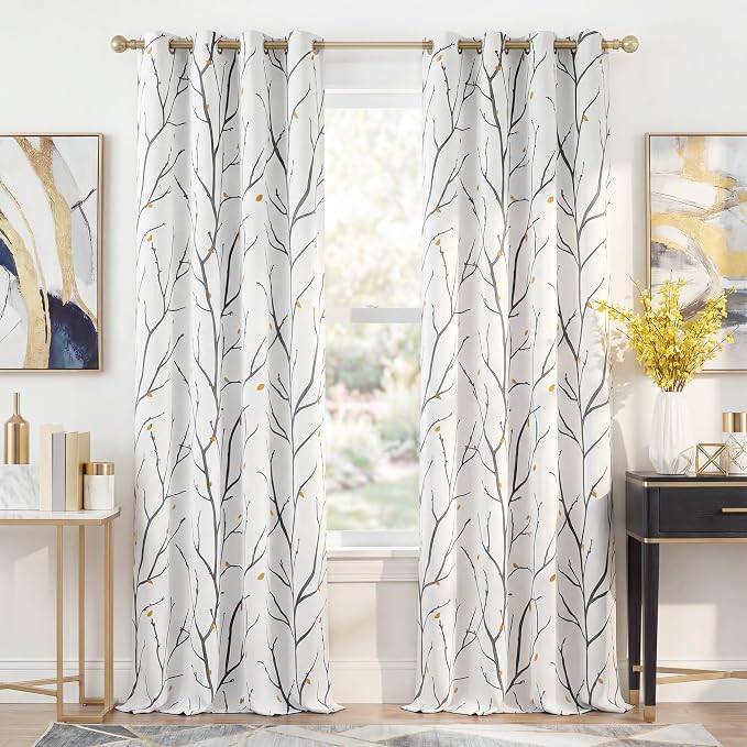 NICETOWN Room Darkening Fall Curtains by NICETOWN