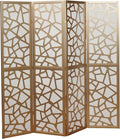 Roundhill Furniture Giyano 4 Panel Screen Room Divider by RoundhillFurniture