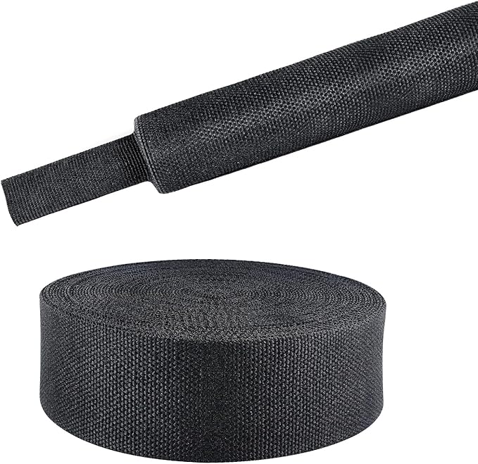 Sonoreboom 2 in 1 Heat Shrink Braided Sleeving Fabric Tubing-Ideal fit Irregular Shape Hose/Cable/Wire (45FT, 1-1/8"(29mm))