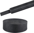 Sonoreboom 2 in 1 Heat Shrink Braided Sleeving Fabric Tubing-Ideal fit Irregular Shape Hose/Cable/Wire (60FT, 1-1/8"(29mm))