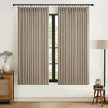 PleatedDrapes Black Out Curtains 63 Inch Long by PleatedDrapes