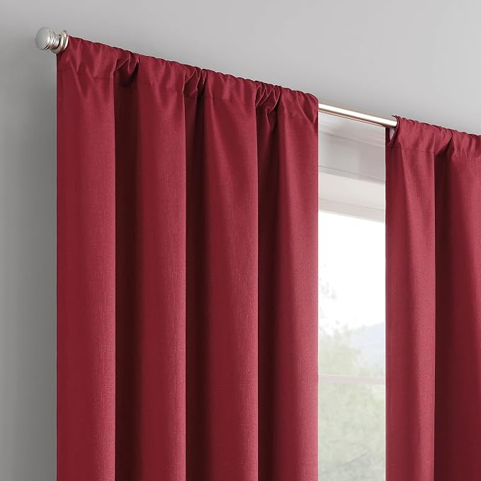 Eclipse Kendall Blackout Rod Pocket Curtain - Image 5