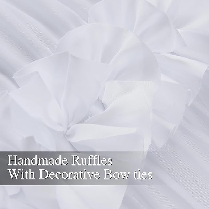 Thermal Insulated Window Curtains, Rustic Rod Pocket Drapes - Image 3