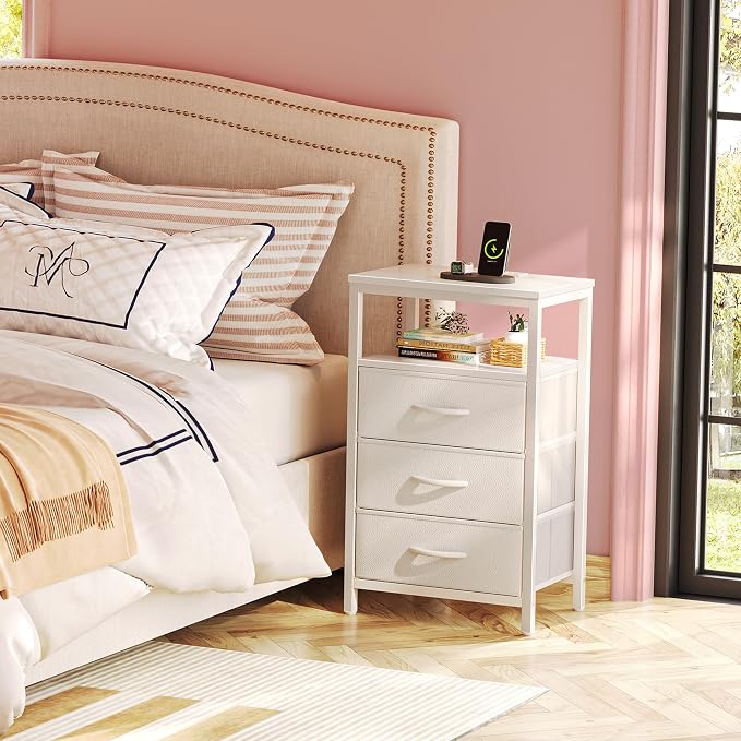 Huuger Nightstands Set of 2, Nightstand - Image 2