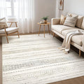 Nakagishi Boho 4x6 Area Rug Living Room Rugs Machine Washable Multi Color | Soft by NakagishiAreaRug