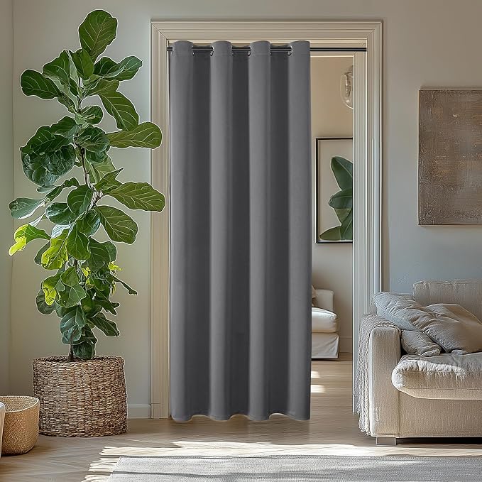 ChrisDowa Blackout Curtains Door Curtain by ChrisDowa