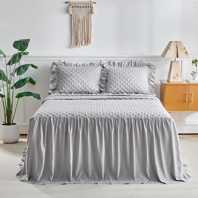 Ruffle Skirt Bedspread Set - Image 2