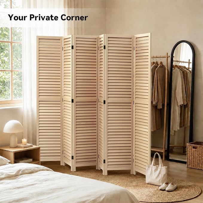 Wood Room Divider - Image 7