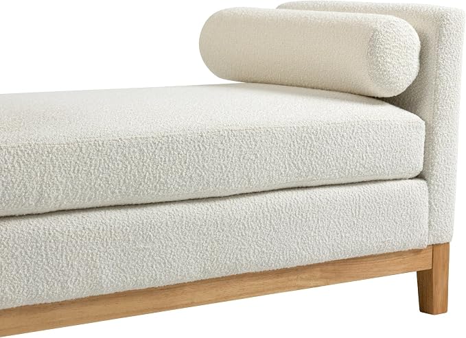 KEIKI Boucle Bench Ottoman - Image 5