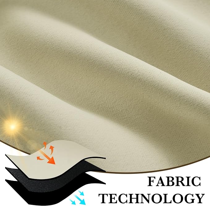 RYB HOME 100% Blackout Short Curtains - Image 7
