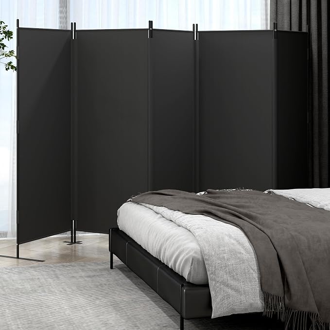 Room Divider 5 Panel Privacy Screen - Image 8