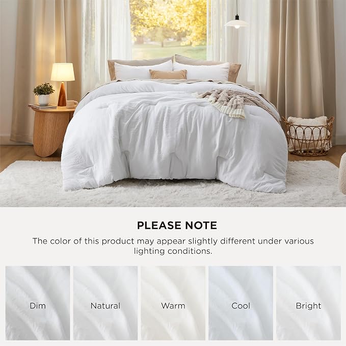 Bedsure Super King Plus Comforter Set, 3 Pieces GentleSoft™ Bed Set, 1 - Image 7