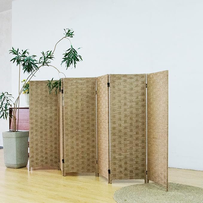 6 Panel Double Sided Short Room Divider - Image 2