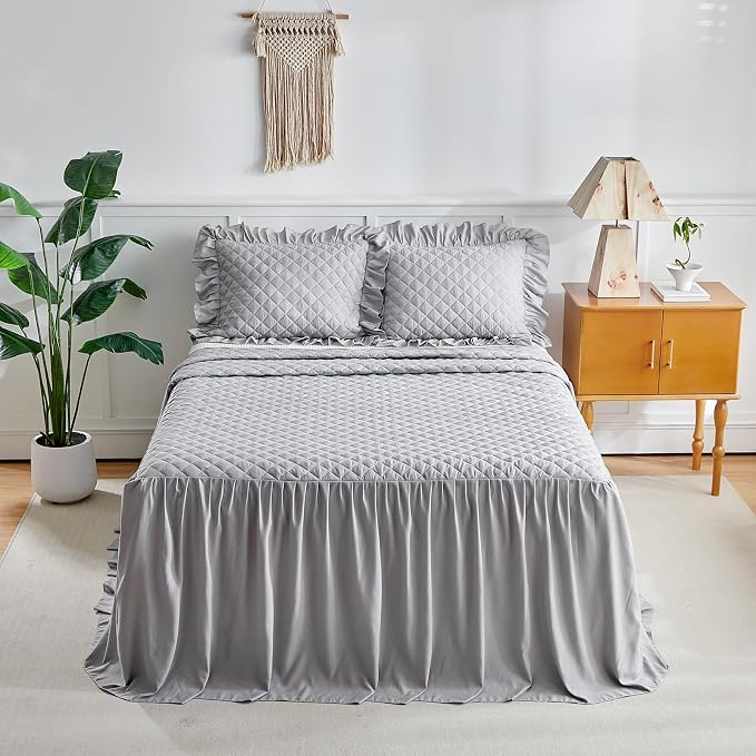 Ruffle Skirt Bedspread Set - Image 4