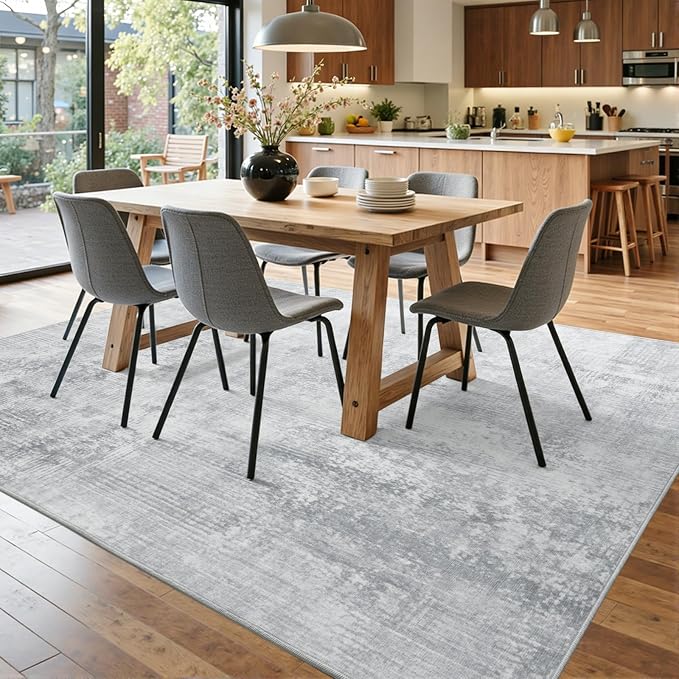 5x7 Ft Area Rugs for Living Room, Soft Non-Slip Washable Rugs Modern Abstract - Image 9