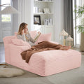 Oversized Chaise Lounge Chair Indoor, Comfy Fluffy Cloud Couch, Modern Deep by JEEOHEY