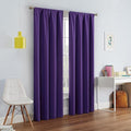 Eclipse Kendall Blackout Rod Pocket Curtain by EclipseCurtains