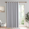 IGEMAEVE Blackout Curtains & Drapes Ivory White 100" W x 108" L | Bedroom | by IGEMAEVE