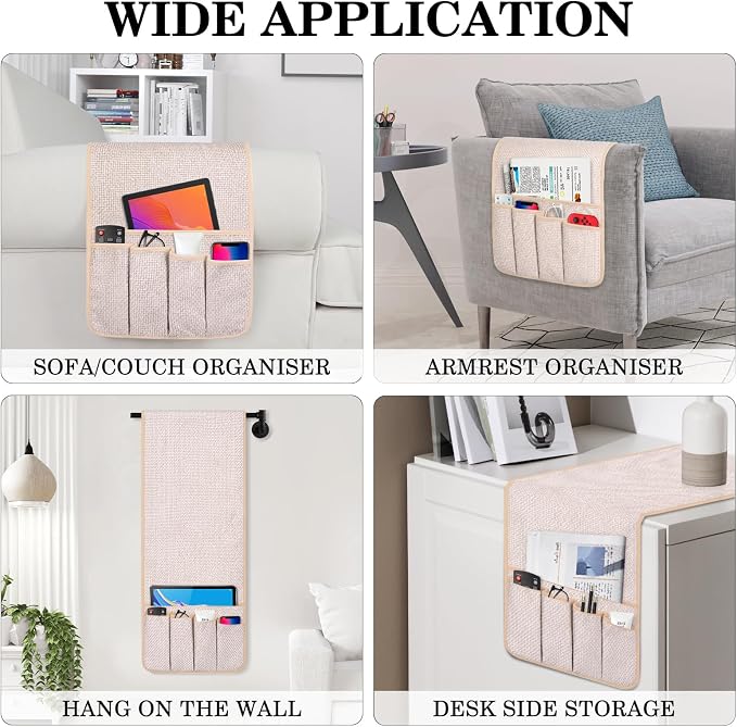 Remote Control Holder Couch Caddy, Armchair Caddy - Image 7