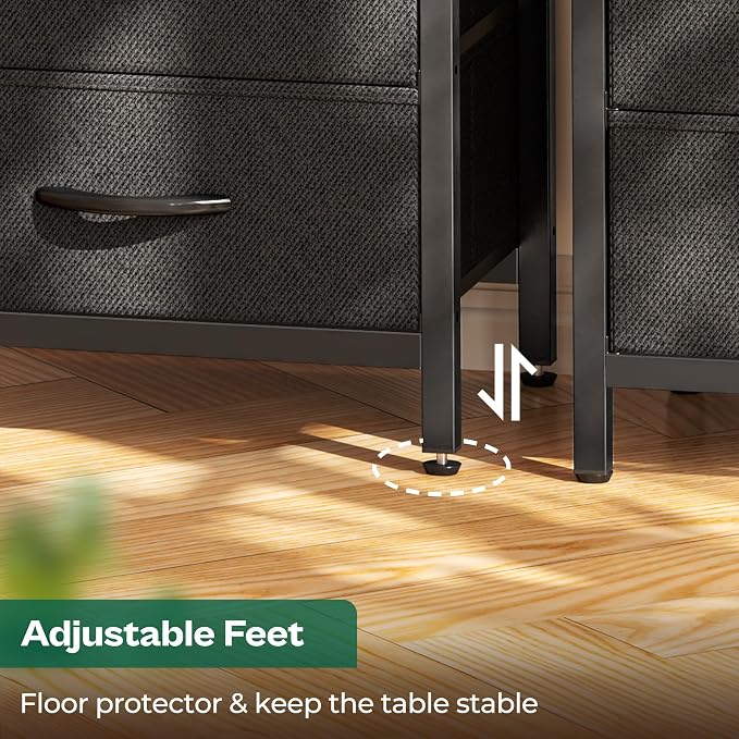 Huuger Nightstands Set of 2, Nightstand - Image 9