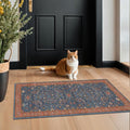 Washable 2x4 Entry Rug Front Door Indoor, Farmhouse Small Area Rugs by HazoHaus