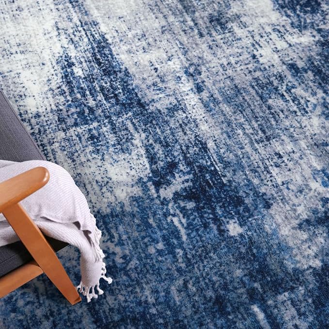 Abstract Runner Rug 2x10 Ft Washable Runners - Image 8
