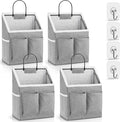 Kanrichu 4pcs Wall Hanging Storage Bag, Wall Hanging Baskets by KANRICHU