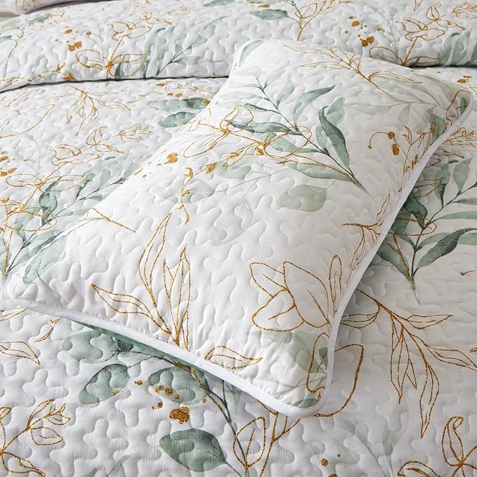 Anibedding Full Quilt Set, Lightweight Quilted Bedspread - Image 6