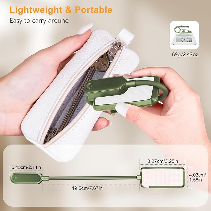 Gritin 16 LED Rechargeable Book Light - Image 8