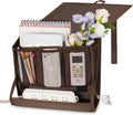 Bedside Caddy Organizer for Dorm Bed Rails by Retyion