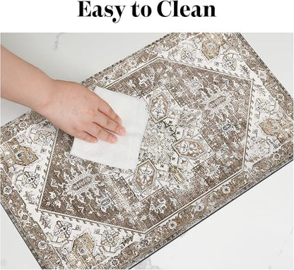 Dog Food Mats for Floors, Absorbent Dog Bowl Mat for Food and Water Dispenser Mat, Quick Dry Cat Food Mat Pet Supplies