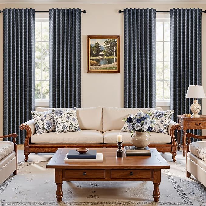 MIULEE 100% Blackout Decorative Linen Curtains - Image 5