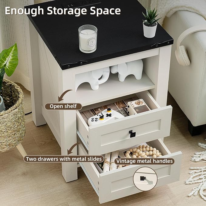 Joaxswe Nightstands Set of 2 - Image 6