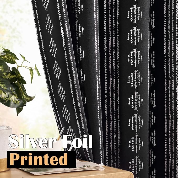jinchan Boho Blackout Curtains 84 Inches Long - Image 6