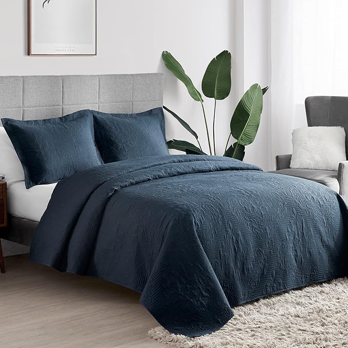 Hansleep Navy Quilt California King Size - Image 2
