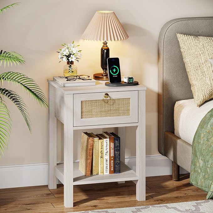 Eclatara Rattan Nightstand - Image 7