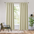 RYB HOME Bedroom Blackout Curtains 80 inches Long, 100% Blackout | Thermal by RYBHOME