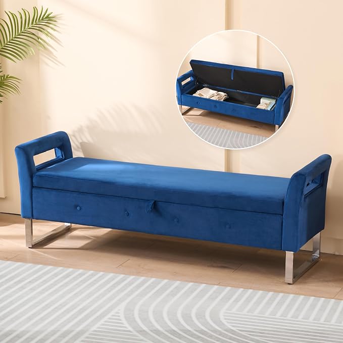 Aoiy & Wifon 67.91" W King Size Bench by AoiyWifon