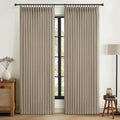 Custom Pinch Pleated Blackout 88 Inch Long Nursery Curtains 2 Panels Set by PleatedDrapes
