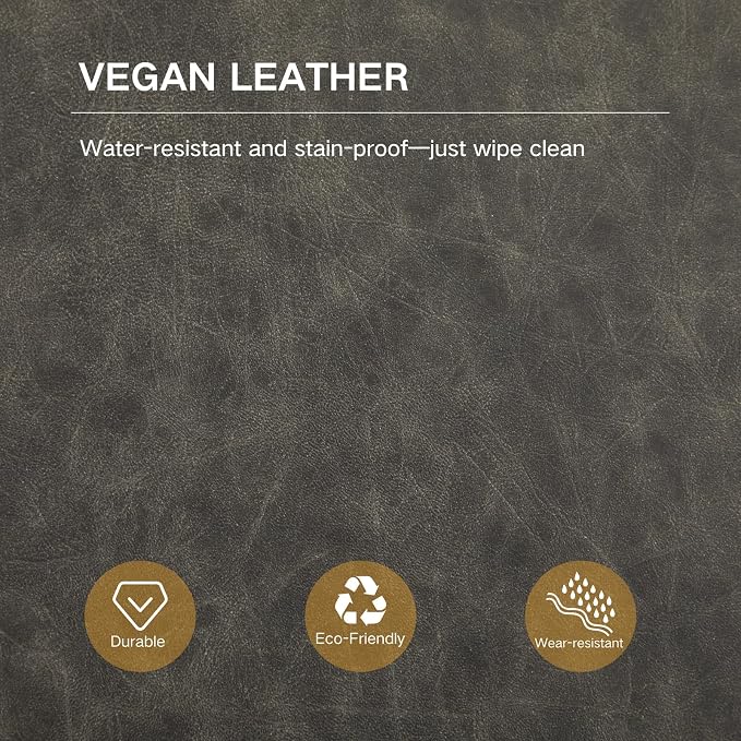 65.6" End of Bed Bench Vegan Leather - Image 5