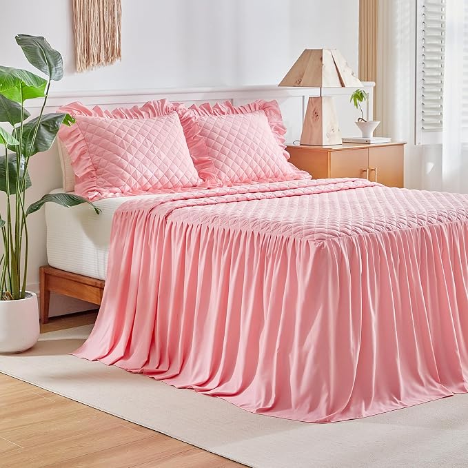 Ruffle Skirt Bedspread Set - Image 2