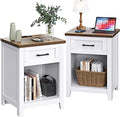Decofy Farmhouse Nightstand by Decofy