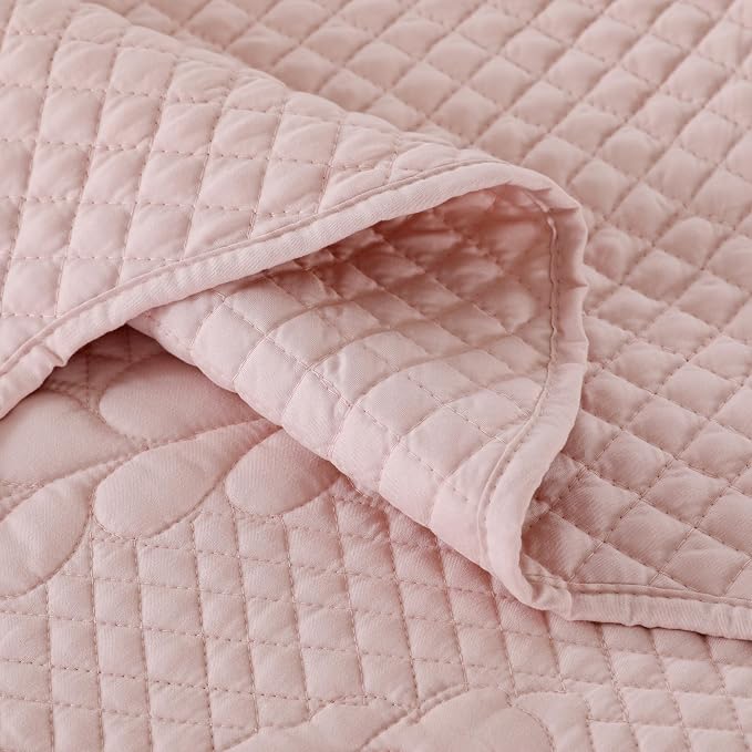 EVENHUG Oversized King Bedspreads California King Quilt Set - Image 7