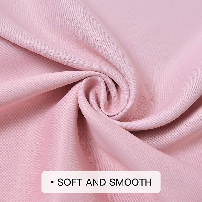 COSVIYA Grommet Ombre Room Darkening Curtains 63 inches Length - Image 4