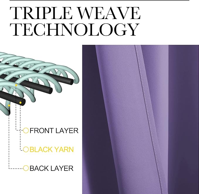 NICETOWN Vertical Blinds Window Curtain Panels - Image 4