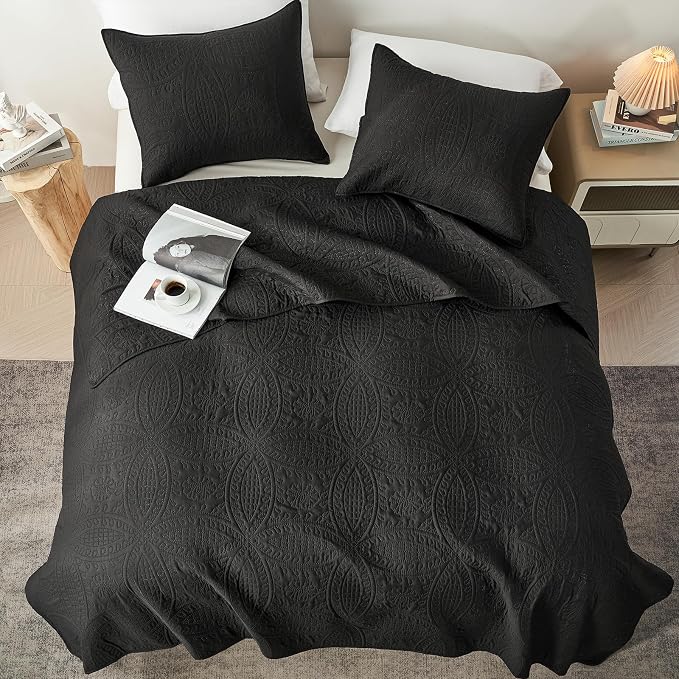akkialla Twin Quilt Bedding Set, Lightweight Soft Bedspread Coverlet, Modern - Image 3