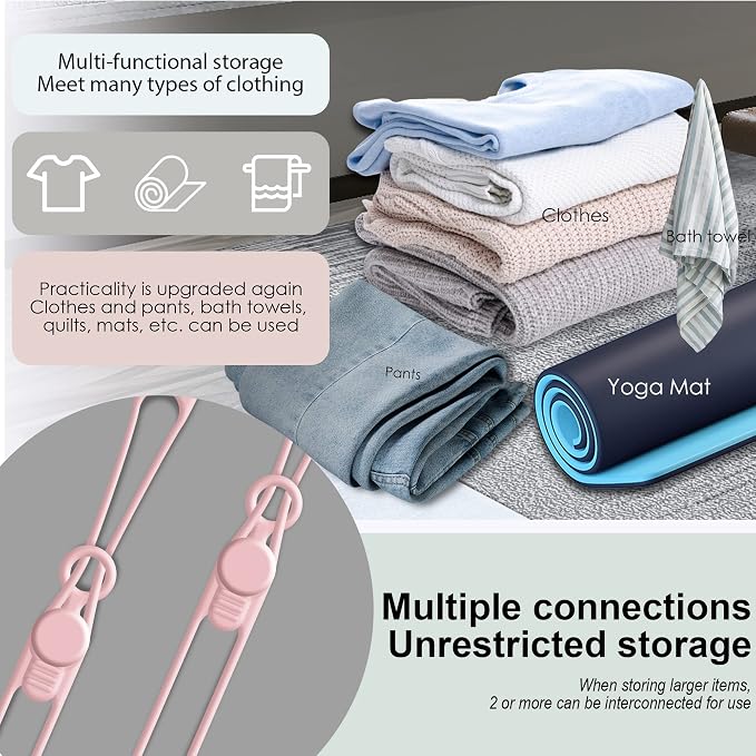 Silicone Cable Ties, Cord Organizer Cable Management | Reusable Cord Ties - Image 4