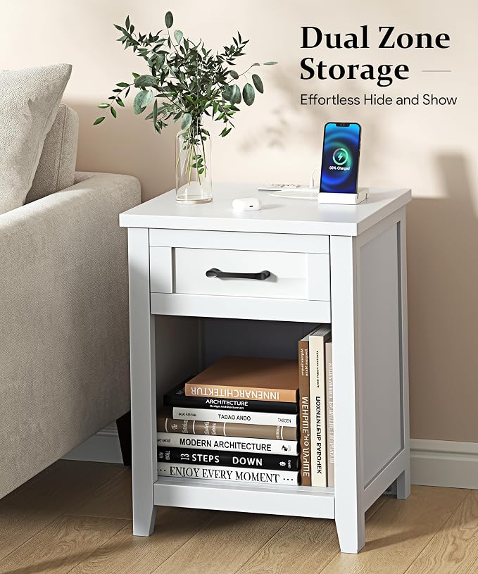 Decofy Farmhouse Nightstand - Image 5