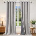 Joydeco Blackout Curtains 96 Inches Long, Light Blocking Curtains by JOYDECO